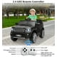 thumbnail image 4 of Coche eléctrico para niños 12V, juguete para montar 4.5 MPH para edades 3-8, con control remoto parental, reproductor de música, MP3, luces LED (negro), 4 of 7