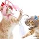 thumbnail image 1 of 2 juguetes para gatos de interior, varita de juguete para gatos, palo de juguete para gatos con cabeza., 1 of 5