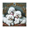 thumbnail image 1 of Bichon Frise Palette - Canvas, 1 of 10