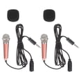 thumbnail image 1 of Shisuyan 2Pcs Phone Microphones Mini Earphones Portable Microphones for Recording, 1 of 8