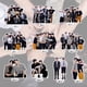 thumbnail image 2 of Kpop BTS 9Th Anniversary Family Portrait Acrílico Soporte Figura Modelo Placa Decoración De Escritorio, 2 of 4