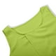 thumbnail image 4 of Conjunto informal de dos piezas sin mangas y cuello redondo para mujer: pantalones con diseño palazzo plisado fruncido, nylon/spandex, tallas S-XXXL, verano/playa., 4 of 4
