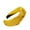 Yellow, variant on MSJUHEG Bow Knot Hairband Non Slip Trendy Headbands Elastic Headband Elastic Head Scarf Headband Bandana Thick Headbands Cloth Headbands Wide Hairband Women's Fashion Headbands Black One Size
