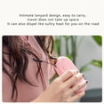 thumbnail image 5 of Eyelash Dryer, Pink, 1 Pc with Usb Cableeyelash Fan, Usb Rechargeable Portable Mini Handheld Eyelash Fan Dryer with Adjustable Speed and Lanyard, Easter Mother'S Day Gift Makeup Organizers, 5 of 9