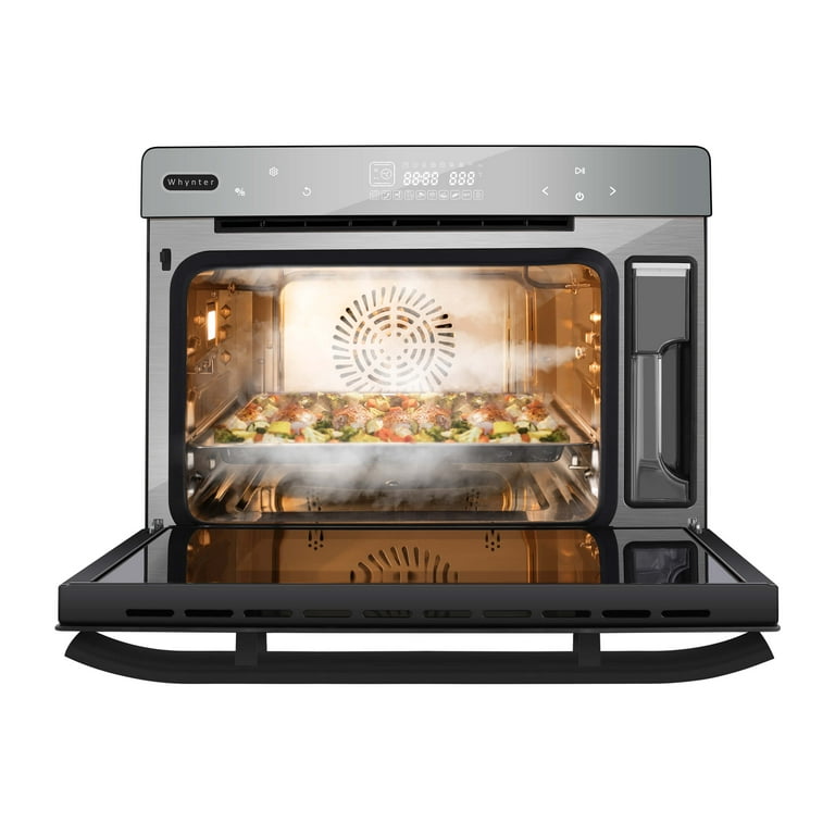 Joydeem JD-S40T 8-in-1 Multifunctional Steam Oven, Air Fryer, Countertop Convection Steam with 50 Programmable Menus, 24-Hour Preset and Safety Lock