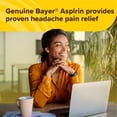 thumbnail image 5 of Bayer Genuine Aspirin 325 mg Coated Tablets for Multi-symptom pain relief and Headache Relief, 50 Count, 5 of 13