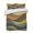 GoldenRod, variant on Quilts King Size, Vintage Green Yellow Soft Comforter Bedding Set for Bed, Farmhouse Retro Art Lightweight Quilted Bedspread with Pillow Cover(2 Pieces) for All Season, 96x106 Inch
