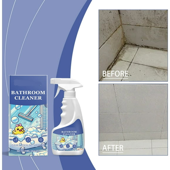 up to 30% Off WIZUTIZ 120ml Bathroom Detergent Bathroom Multipurpose Cleaner Tile Glass Cleaner Bathroom Detergent multicolor