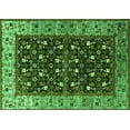 thumbnail image 1 of Ahgly Company Indoor Rectangle Oriental Green Industrial Area Rugs, 3' x 5', 1 of 4