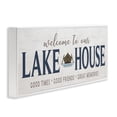 thumbnail image 3 of Stupell Industries Great Memories Lake House White Framed Giclee Art, design by Seven Trees Design, 3 of 8
