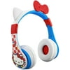 ekids Hello Kitty Bluetooth Headphones for Kids, Wireless Headphones with Microphone