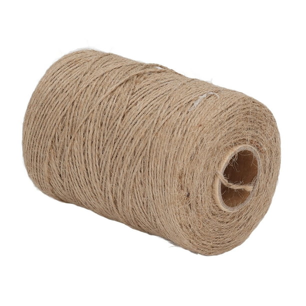 Cuerda de Yute, 1 Rollo de Pared Colgante de Yute Cuerda de Hilo 2 Capas para Jardín