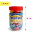 thumbnail image 6 of Gumballs in Bottles - King Gumballs - 1 Inch Large Chewing Bubble Gum - Gum for Kids 0.55 Lb - 32 Pcs Gum for Kids, 6 of 6