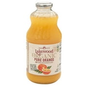 Lakewood Organic Pure Orange Juice 32 fl oz Pack of 4