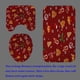 thumbnail image 4 of Juego de 4 cortinas de ducha con dibujos de Papá Noel, bolas de Navidad con cuadros rojos y negros, decoración navideña para el baño, cortina de ducha de tela impermeable, alfombrilla de baño, 4 of 7