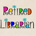 thumbnail image 2 of CafePress - Retired Librarian Tote Bag - Unisex Canvas Tote Bag, Beige, 1-Piece, 2 of 7