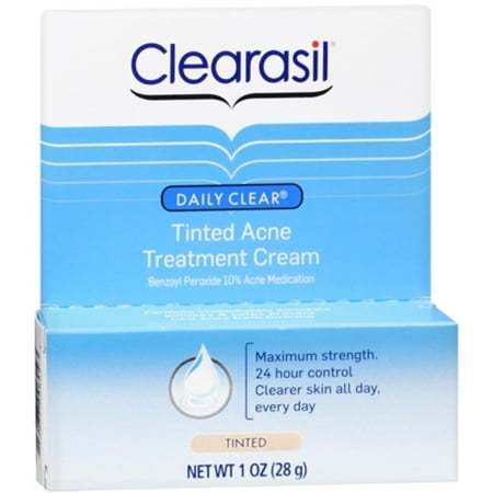 Clearasil Stayclear Tinted Acne Treatment Cream 1 oz (Pack of