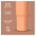 thumbnail image 4 of Nomad 32 oz with Handle and Straw Lid, Leakproof, Double Insulated, 32oz Cup, Stainless Steel | Apricot Crush, 4 of 9