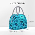 thumbnail image 2 of Easygdp World Turtle Day Bolsa de Almuerzo Insulada Grande, Forro de Aluminio, Diseño Espacioso, a Prueba de Fugas, Ideal para Trabajo, Picnics, Viajes y Actividades al Aire Libre, 2 of 6