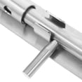 thumbnail image 3 of Miangastore Slide Bolt Latch Stainless Steel 1Set 17.0x1.6x0.6In, 3 of 8