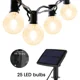 thumbnail image 2 of 10 luces LED solares de hadas para exteriores, impermeables, 7,5 m, 2 of 6