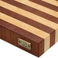 thumbnail image 5 of Patriot Mahogany, Maple, Epoxy End Grain Handmade Cutting Board, 5 of 7