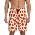 thumbnail image 3 of Lsque Tomatoes And Chili Mens Sleep Pajama Shorts,Short Pajama Pants, Cotton Ultra-Soft Knit-3X-Large, 3 of 9