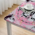 thumbnail image 5 of Acheng Flower Butterfly Pink Square Table Cover 100% Polyester Fiber 40*40, 5 of 8
