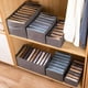 thumbnail image 5 of Cajas de Cajones para Pantalones Vaqueros 6 Uds. Cajas de Almacenamiento para Camisetas Organizador Armario Cajones Organizador 7 Rejillas S, 5 of 10