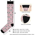 thumbnail image 3 of FREEAMG 1 Pair Compression Socks 20-30mmHg Knee High Women Socks Tube Athletic Stockings for Medical Nurse Winter Travel, 3 of 7