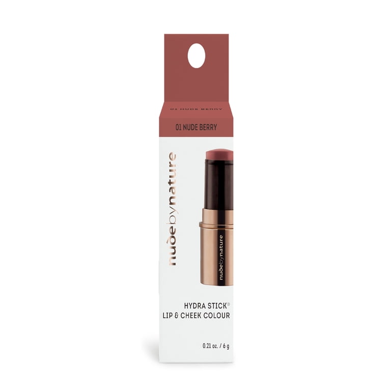 Nude By Nature Hydra Stick Lip & Cheek Colour, Nude Berry photo 3