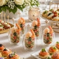 thumbnail image 3 of Forma Professional 3 oz Round Appetizer Shot Glass - Double Wall - 2 1/2" x 2 1/2" x 2 3/4" - 10 count box, 3 of 6