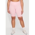 thumbnail image 3 of Women's Plus Size High Waisted Cargo Bike Shorts, 3 of 4