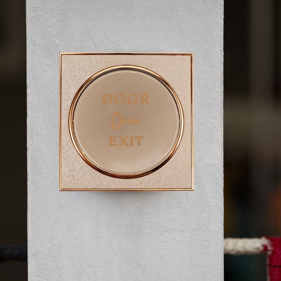 Raindrops Door Bell Wall Plate Door Access Control System Plate Cover Wall Push Button