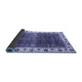 thumbnail image 2 of Ahgly Company Indoor Rectangle Abstract Blue Modern Area Rugs, 2' x 5', 2 of 4