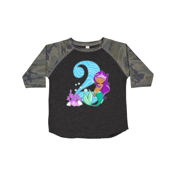 Inktastic Second Birthday Mermaid Girls Toddler T-Shirt