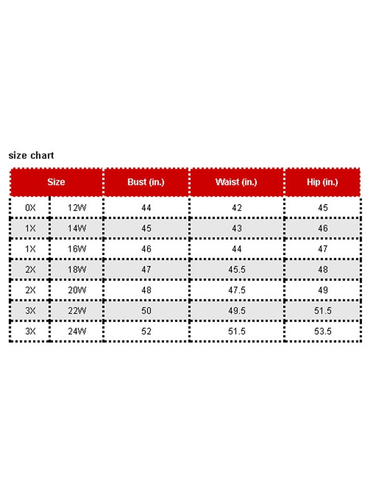 nightway dress size chart