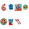 Super Mario Party Supplies Party Pack For 32 With Red #6 Balloon