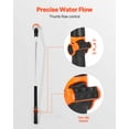 thumbnail image 5 of VEVOR Watering Wand, 36-Inch Extra Long Heavy Duty Garden Hose Wand with 8 Spray Patterns & 180° Swivel Head, Long Hose Nozzle Sprayer with on/off Thumb Control, for Hanging Baskets, Shrubs, Lawn, 5 of 9