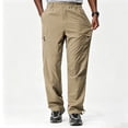 thumbnail image 2 of Big Men’s Breathable Polyester Multi Pocket Cargo Pants S to XXL, Rip Resistant Long Wearing Work Pants, 2 of 10