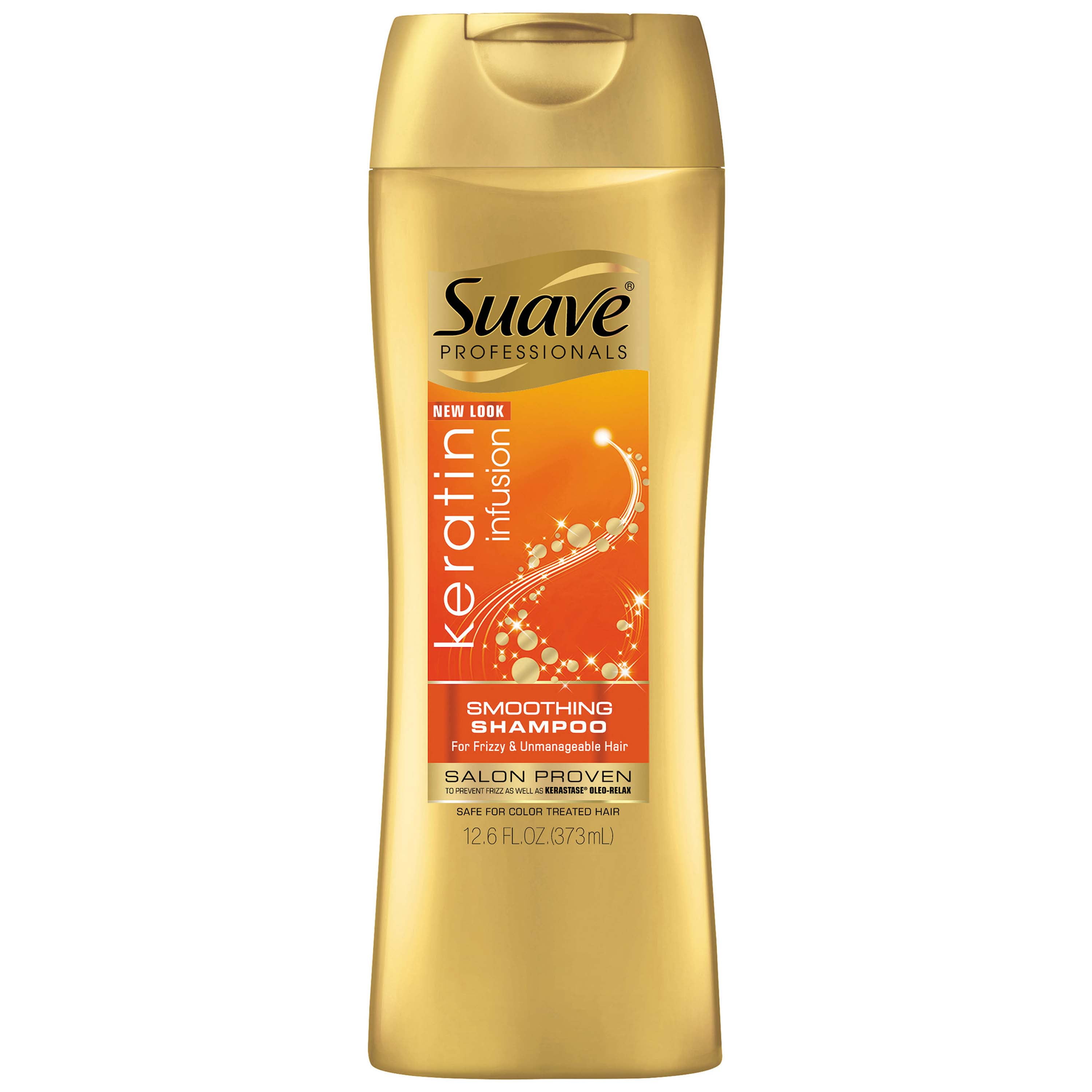 Suave Professionals Keratin Infusion Smoothing Shampoo, 12.6 oz