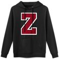thumbnail image 1 of Sudadera con capucha estilo preppy americano en forma de Z, corte holgado, top casual y versátil unisex.(L), 1 of 5