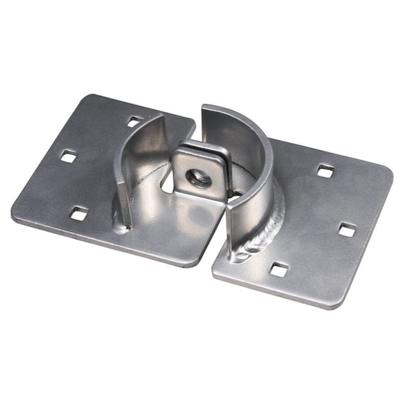 Trimax THSP2C Hockey Puck Internal Shackle Door Hasp - 2 Piece