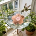 thumbnail image 4 of EGNMCR Copper Birds Bath Disk Triangular-Point Support Made Lower Cleaning Frequency For Physical Safe Water Purify Outdoor Birds Bowls All-Season Copper disc, 4 of 7