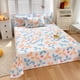 thumbnail image 2 of Sábanas 100% algodón de una sola pieza de 1,5 metros y 1,8 sábanas para cama de matrimonio para dormitorio de estudiantes de algodón individual para hombre y mujer, 2 of 5