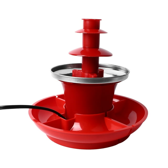 <p>Chocolate Fountain, Mini Chocolate Fountain Excellent Heat Retention US Plug 110 Three Layer For Party</p>