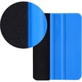 thumbnail image 2 of 2 PCS Squeegee with Fiber Edge for Car Vinyl Wrapping, Durable Window Film Squeegee, Squeegee Decal Sticker - Blue, 2 of 5