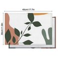 thumbnail image 5 of Brown Boho Plant Pattern Summer Placemats Table Placemats Set Of 6-Linen Kitchen Washable Placemats Table Mats 11.8"x17.7"Non-Slip Heat Resistant, 5 of 5