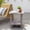 Grey, variant on Ayaya 2-Tier Adirondack Side Table, 17" Solid Wood Square End Table, Outdoor Patio Table for Living Room, Porch, Poolside – Weather Resistant Black