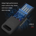 thumbnail image 3 of MIXFEER SX1 U Disk 32GB Flash Drive USB3.1 Interface High Speed Transfer for File Video Picture Small Size and Play Wide Compatibility Black&32GB, 3 of 7